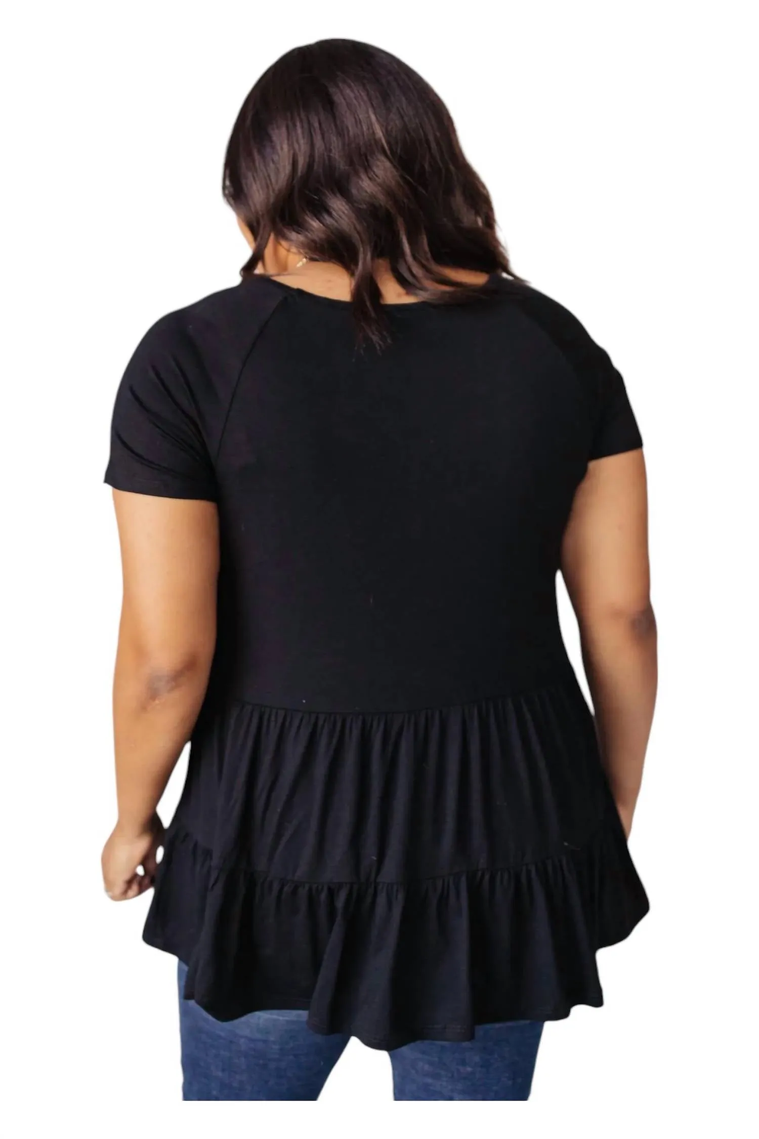 1Clique Co. - Rock Solid Babydoll Top Shirt