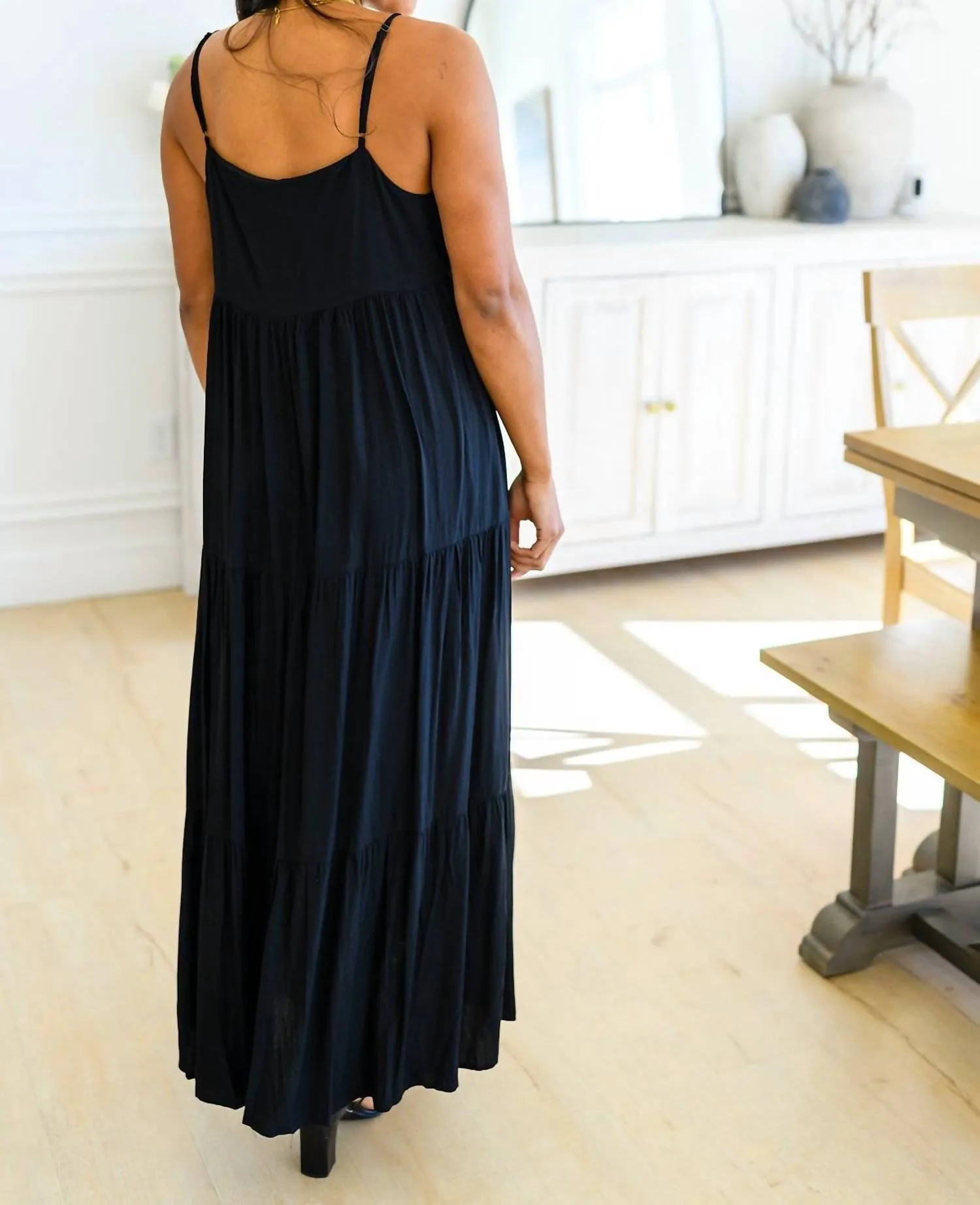 Andree By Unit - Classically Cool Tiered Maxi Dress