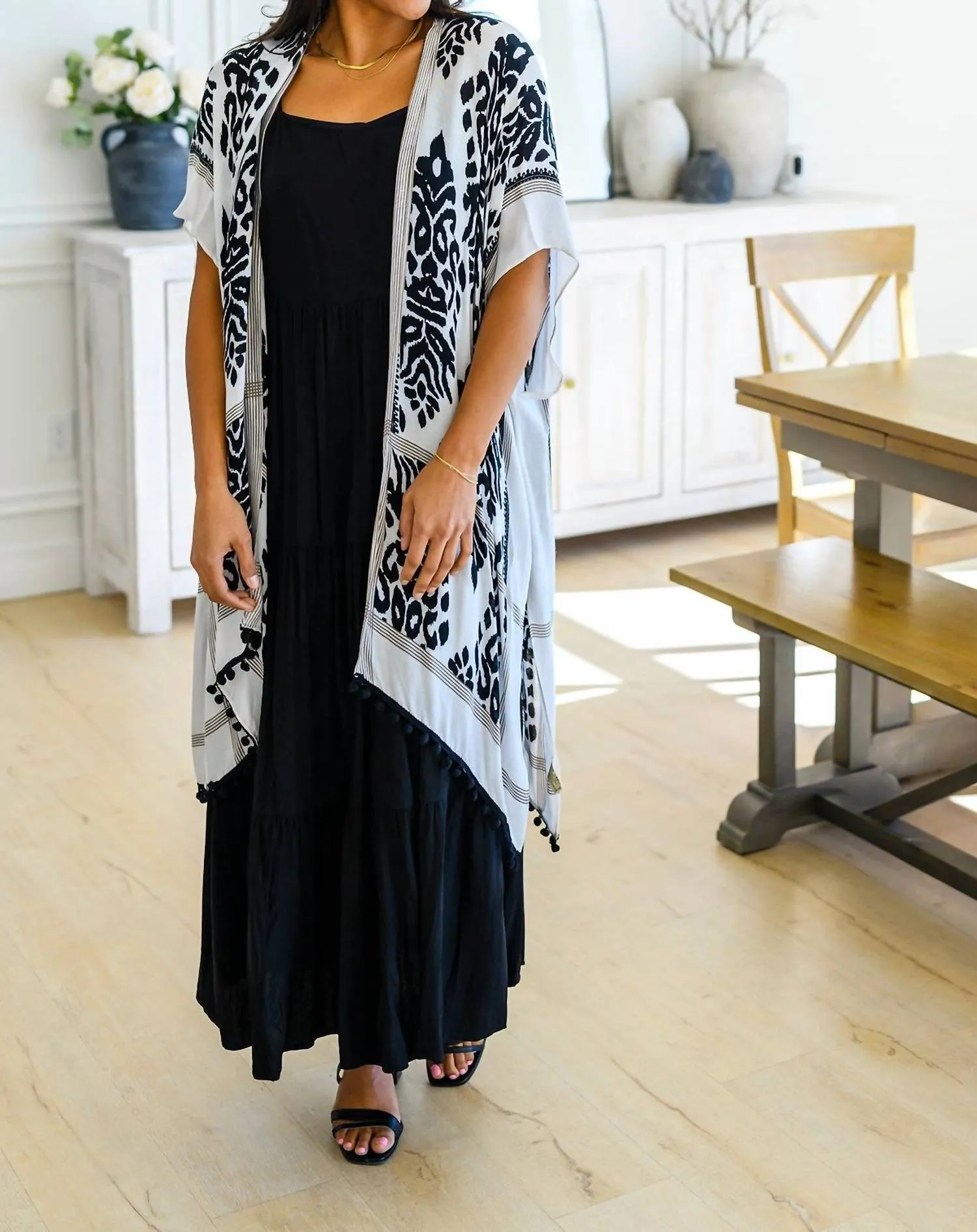 Andree By Unit - Classically Cool Tiered Maxi Dress