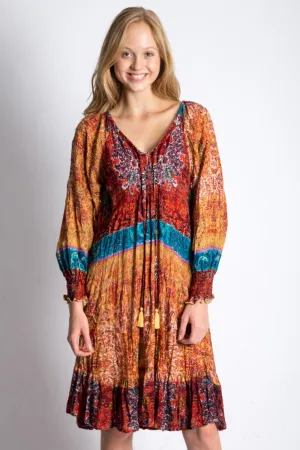 Bordeaux Dress in Clay - XS, S, L left
