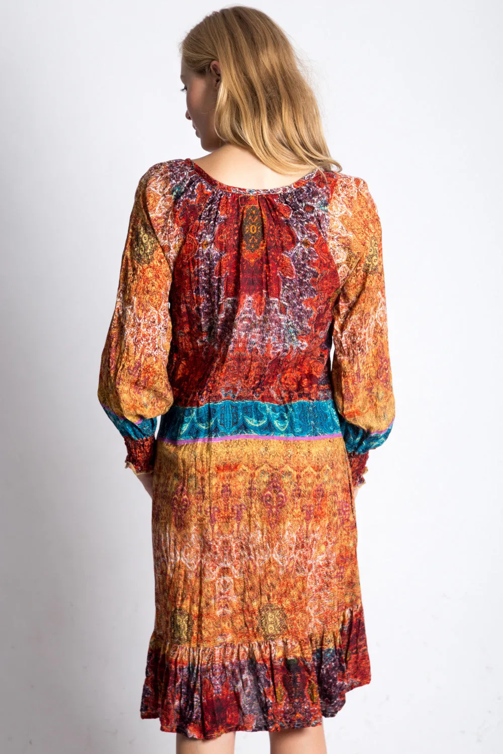 Bordeaux Dress in Clay - XS, S, L left