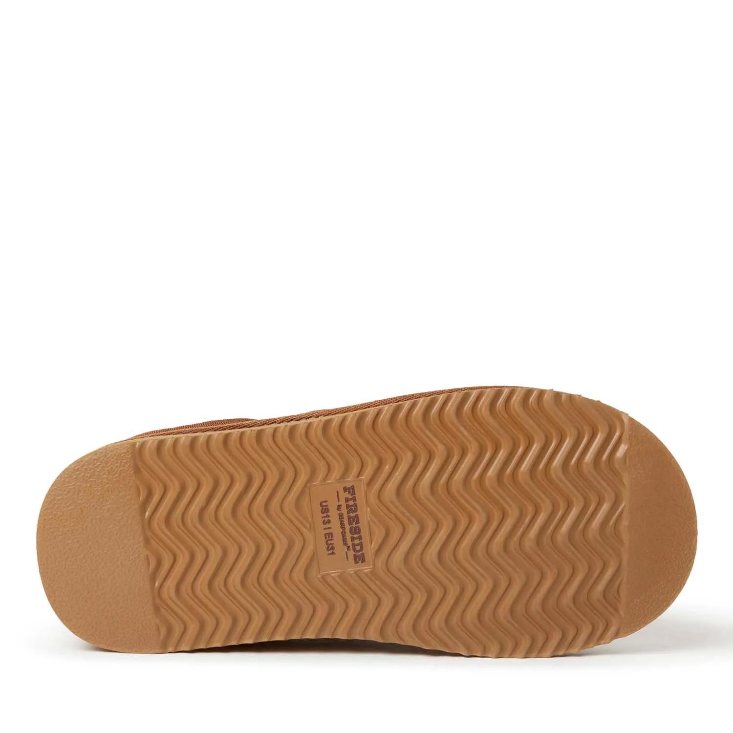 Fireside by Dearfoams Kids Dempsey Genuine Shearling Clog Slipper