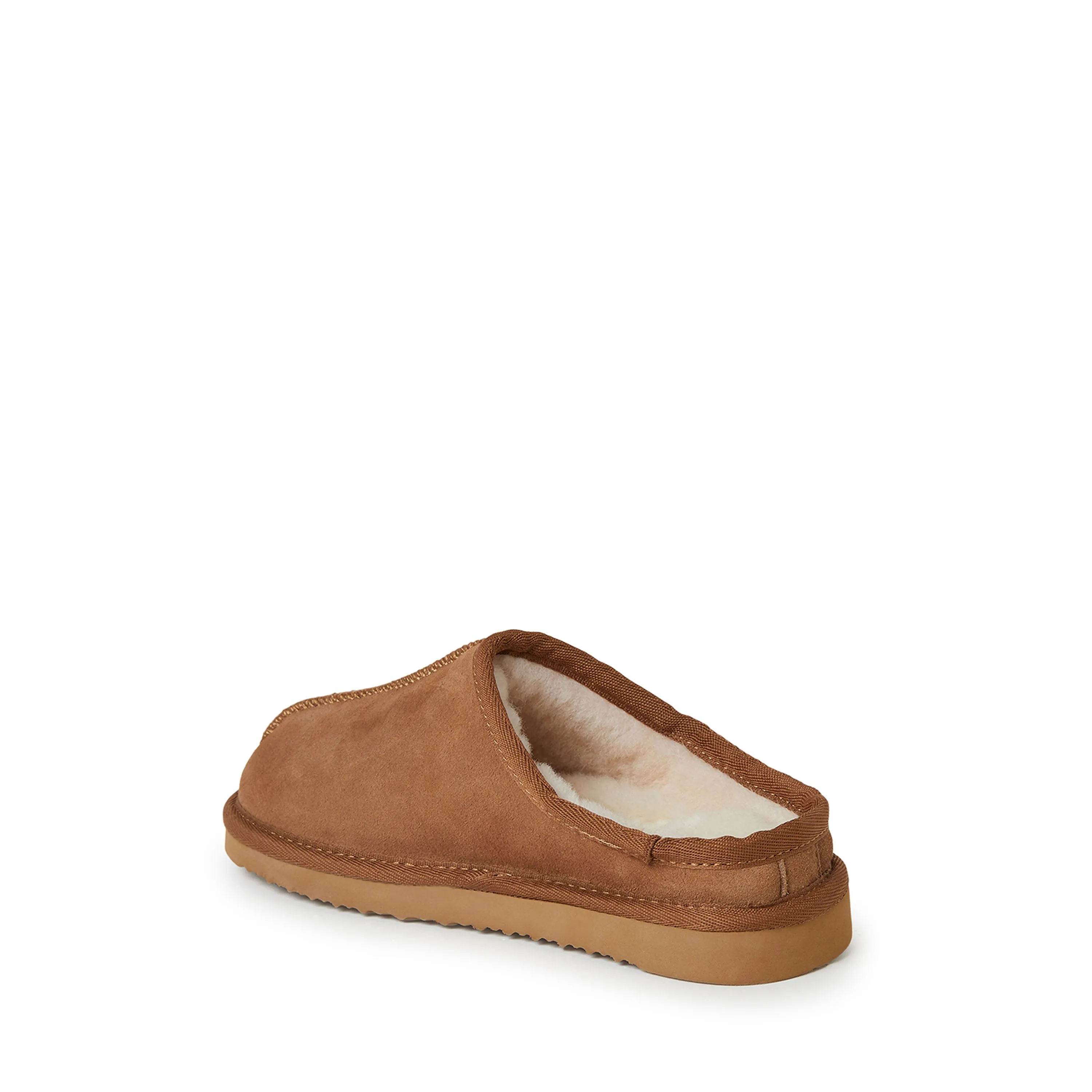 Fireside by Dearfoams Kids Dempsey Genuine Shearling Clog Slipper