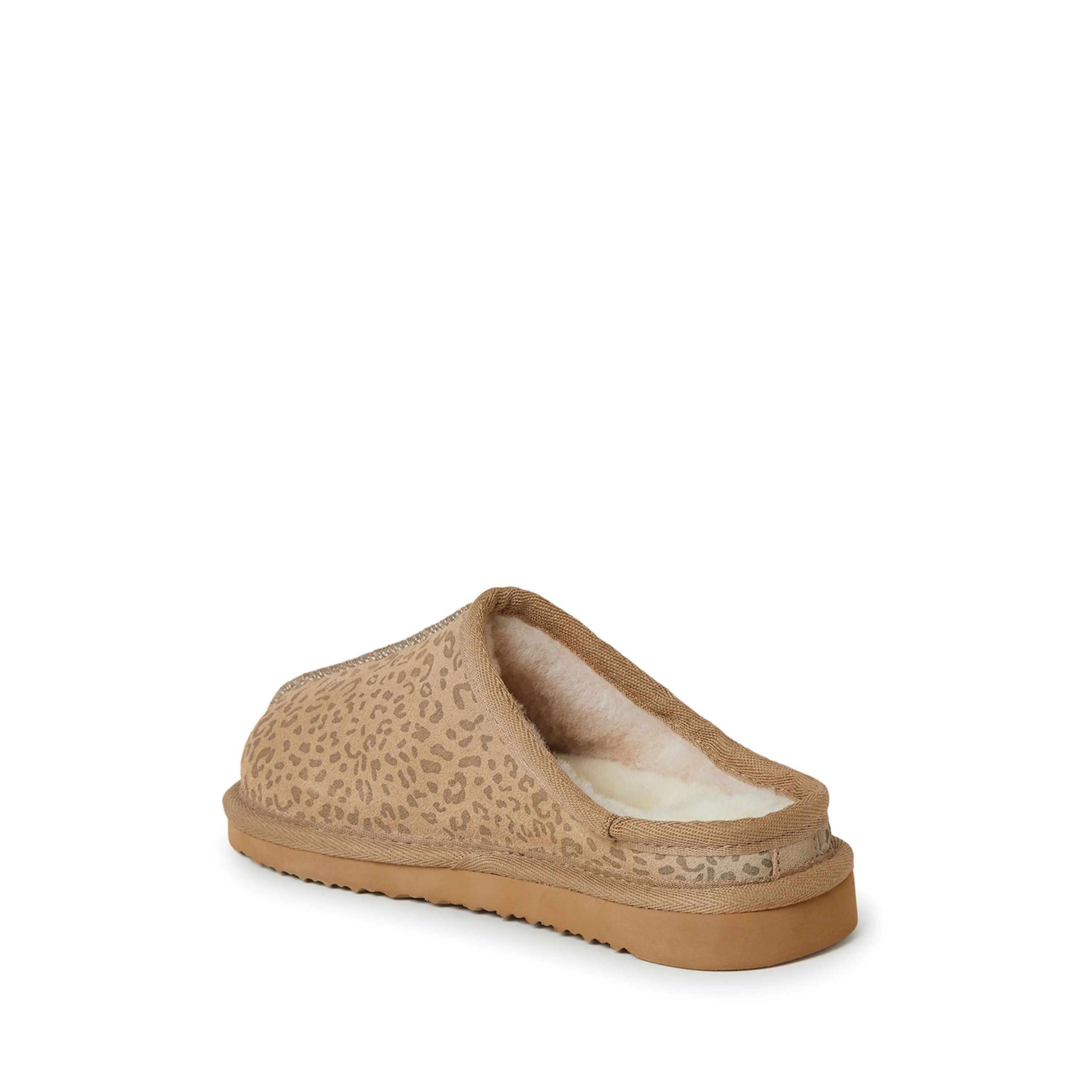 Fireside by Dearfoams Kids Dempsey Genuine Shearling Clog Slipper
