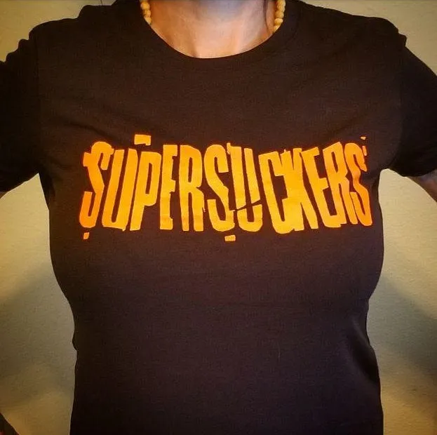 LADIES SUPERSUCKERS LOGO T-SHIRT