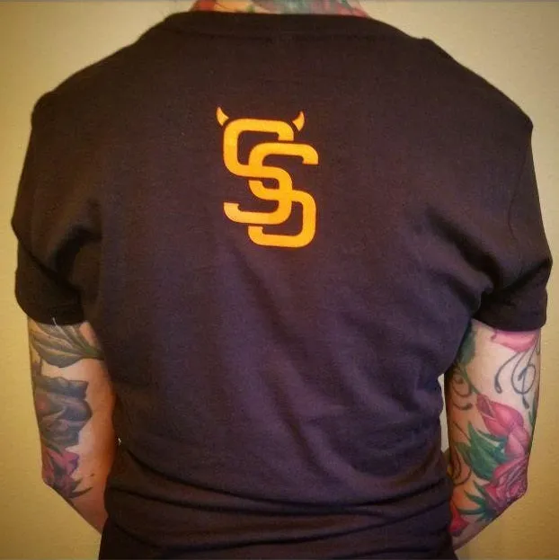 LADIES SUPERSUCKERS LOGO T-SHIRT