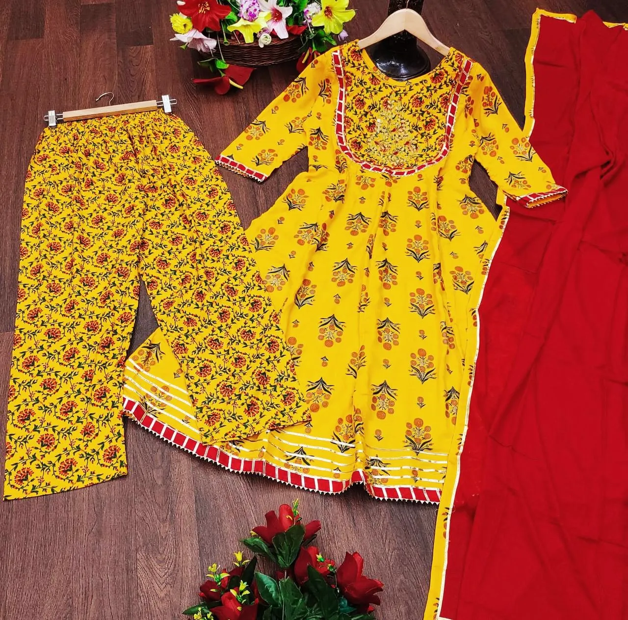 PURE RAYON ANARKALI KURTI