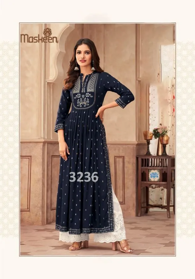 READYMADE PURE RAYON KURTI