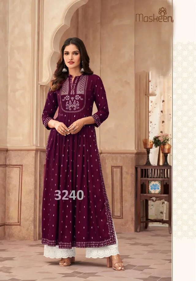 READYMADE PURE RAYON KURTI